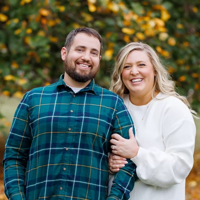 Dr. Greg Beauchamp with his wife.